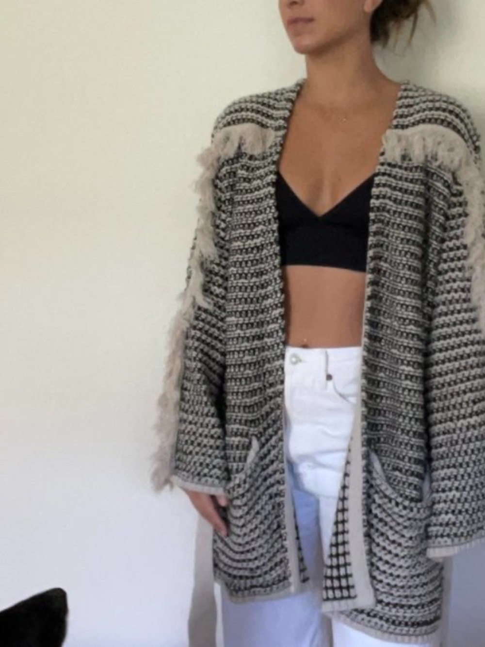 The Jetset Diaries Fringe Kimono Sweater - Picture 6 of 9